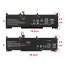 HP M01524-AC2 originele accu 45Wh (11,4V 3790mAh)